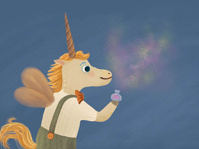 Magical Unicrn Illustration