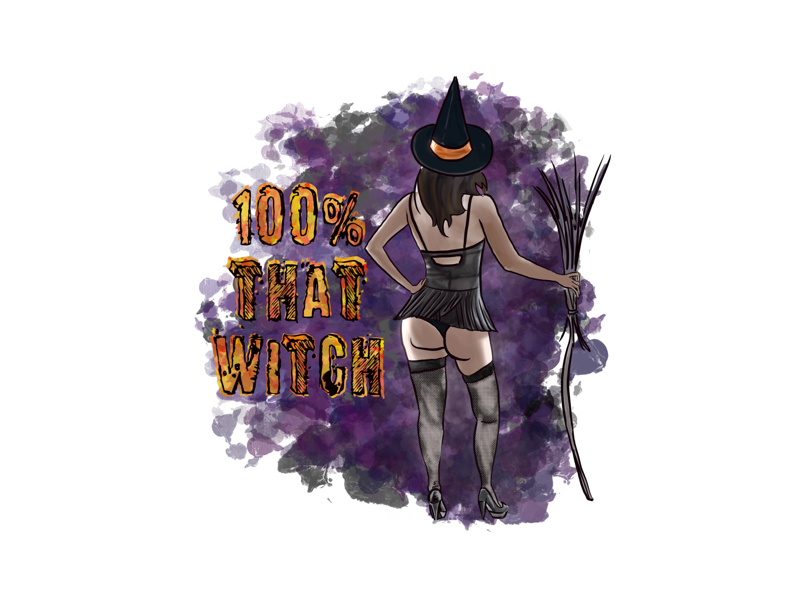 100% that witch by Kayla MacLean on Dribbble