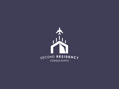 Second Residency Consultants agency logo graphicdesign icon logo logodesign logomark logotype minimal minimalist simple logo