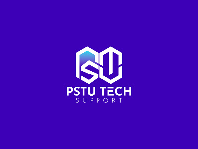 Tech / Technology Logo branding design graphicdesign hexagon illustration logo logomaker logotype minimal minimalistic poligon simple logo tech technology wix
