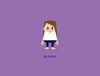 Blanca illustration vector