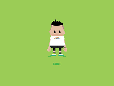 Mike illustration vector