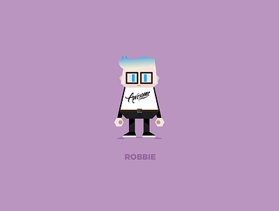 Robbie illustration vector
