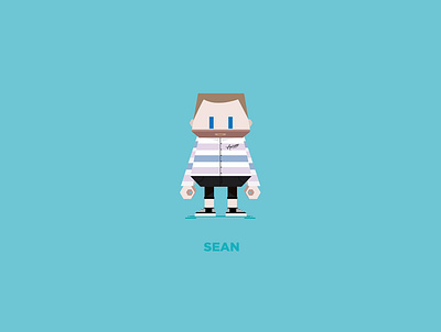 Sean illustration vector