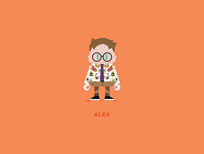 Alex illustration vector