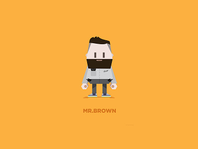 Mr.Brown illustration vector