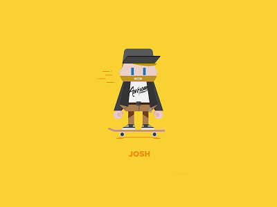 Josh illustration vector