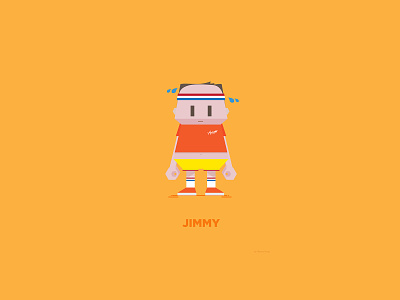 Jimmy illustration vector