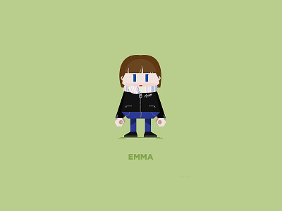 Emma illustration vector