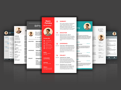 Resume Templates arun1anim cv cv design glow shadow photoshop photoshop design resume design templatedesign