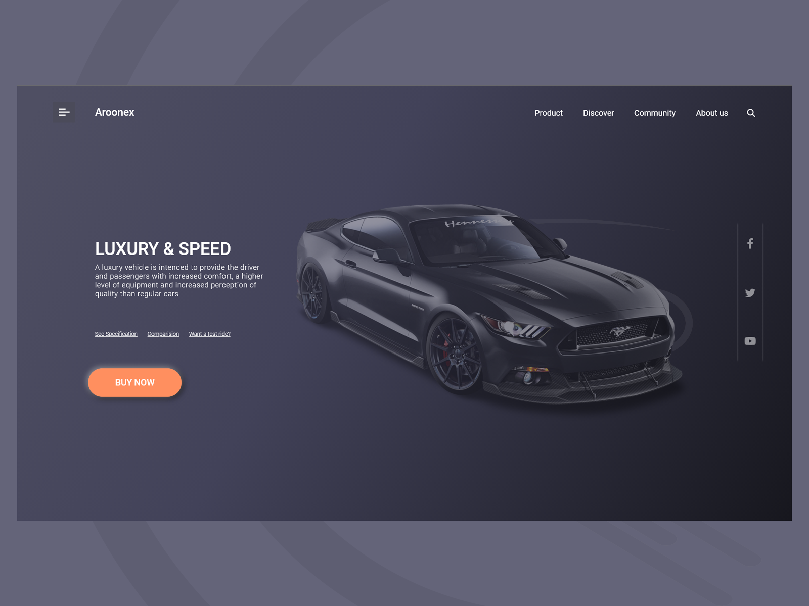 Landing Page For Car Buying by Arun Pandey on Dribbble