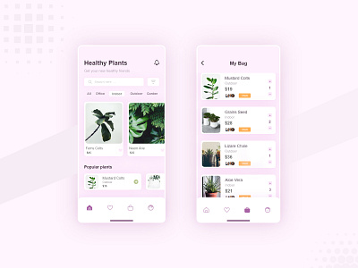 Plants Buying App UI  Design