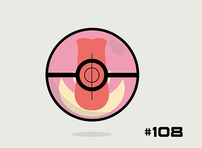 Lickitung lickitung pokeball pokemon