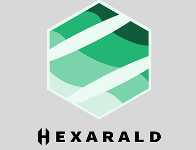 Hexarald emerald logo