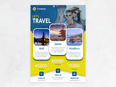 Travel Flyer Design