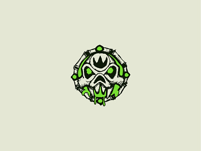 Defilers of Arathor - Logo Icon branding guild icon illustration logo logo design skull world of warcraft
