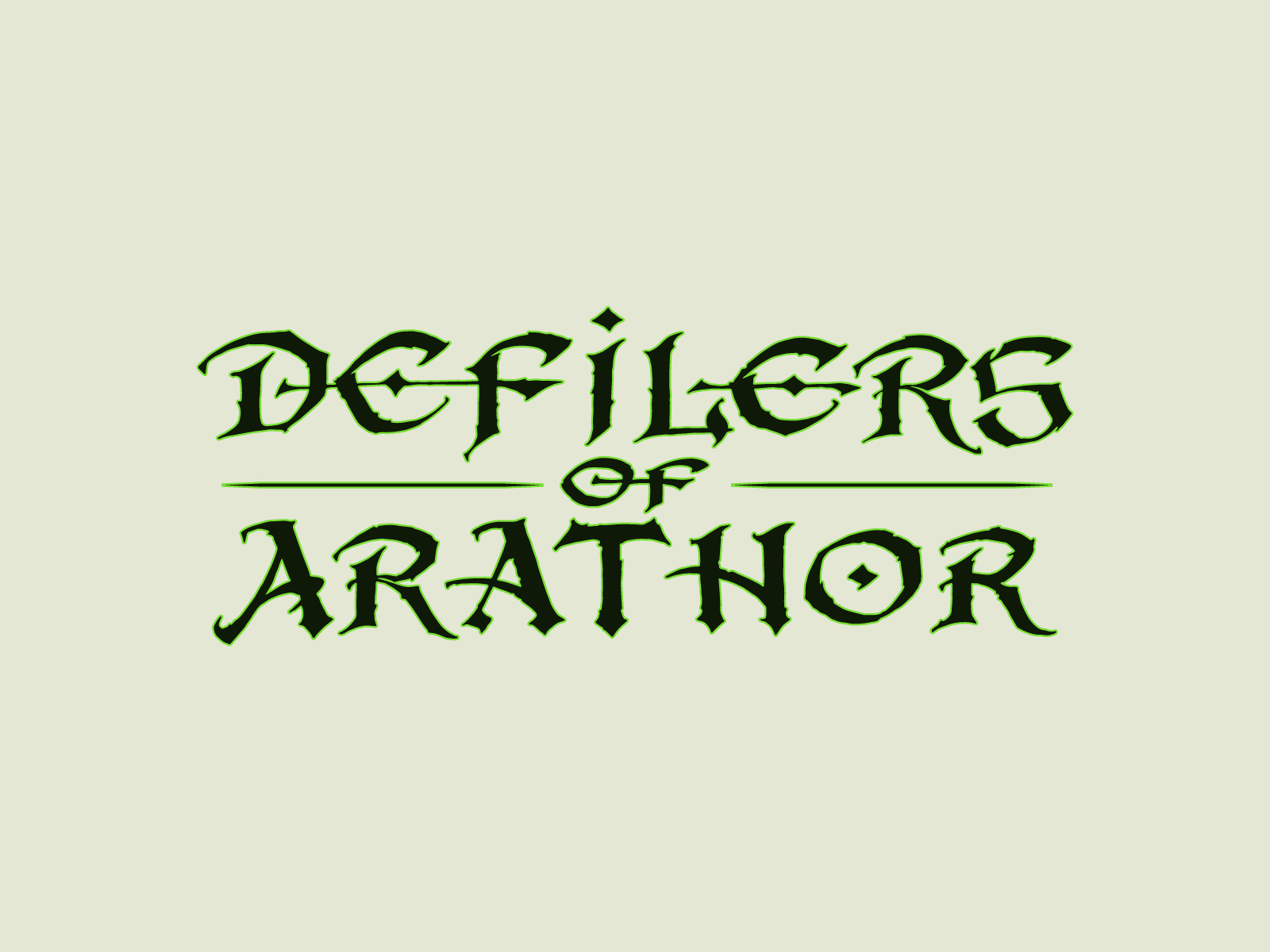 DoA Logo - Calligraphy by Heaton Chaplin on Dribbble