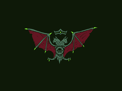 Defilers - Banner Icon bat branding dark icon illustration submark world of warcraft