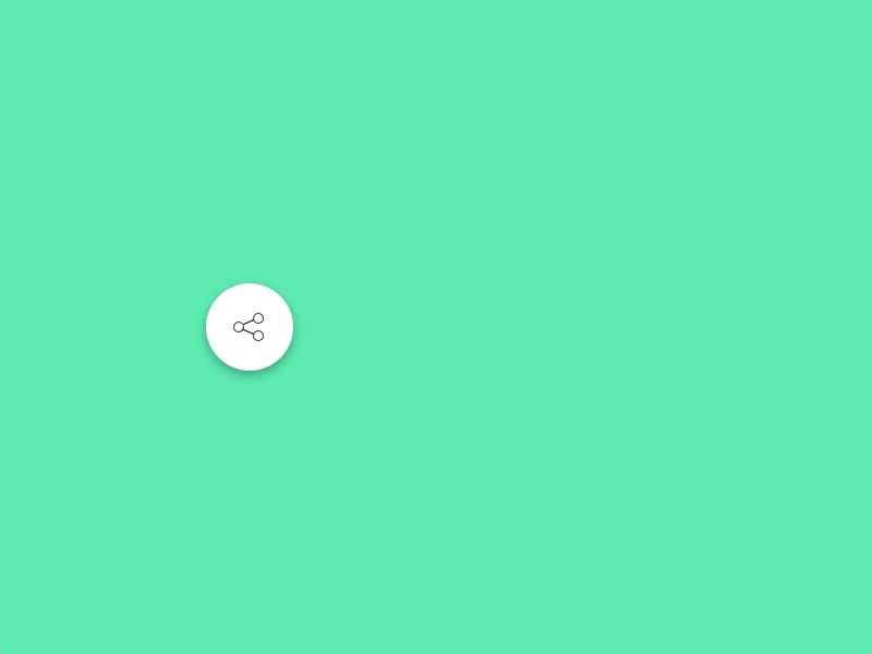Share button interaction material design share button ui ux