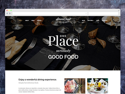 Restaurant WordPress Theme