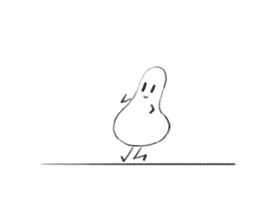 pep in his step animated animation blob drawn gif hand drawn loop