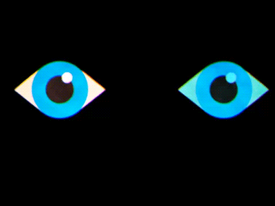 [GIF] eyes animation blink excercise eye eyes gif simple vector