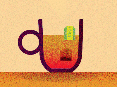 tea time by Simone Noronha on Dribbble