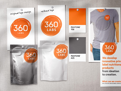 360 Labs - Identity Design & Signage brand design branding identity signage
