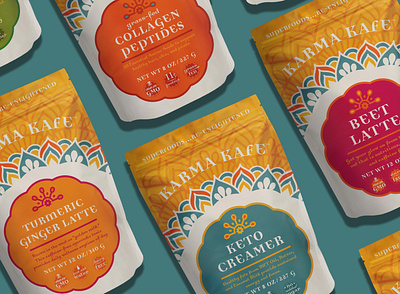 Karma Kafe - Packaging Design art direction brand design creative direction design food and beverage graphic design packaging