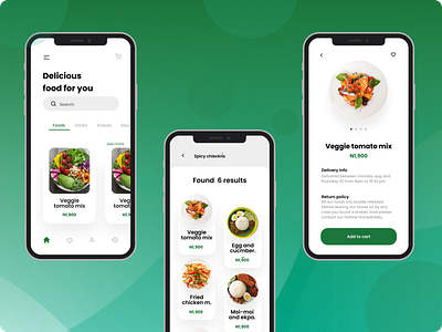 Food Delivery App Design | Success Sensation appdevelopment creative design design graphic design