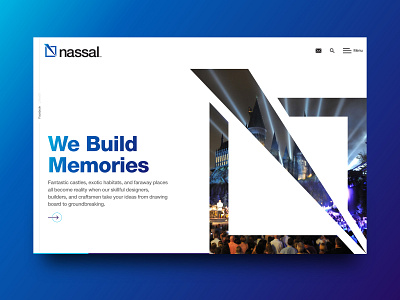 The Companies of Nassal - Redesign corporate redesign sketch ui web