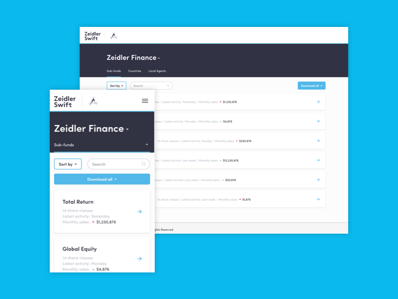 Zeidler Swift Interface By Inktrap On Dribbble