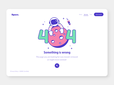 404 Web page error 404 404 error 404 error page 404page empty state header design header illustration homepage illustration landingpage ui ux ui design website design