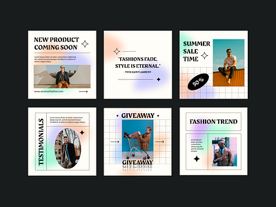 JANT - Brand Instagram Template layout ui ux