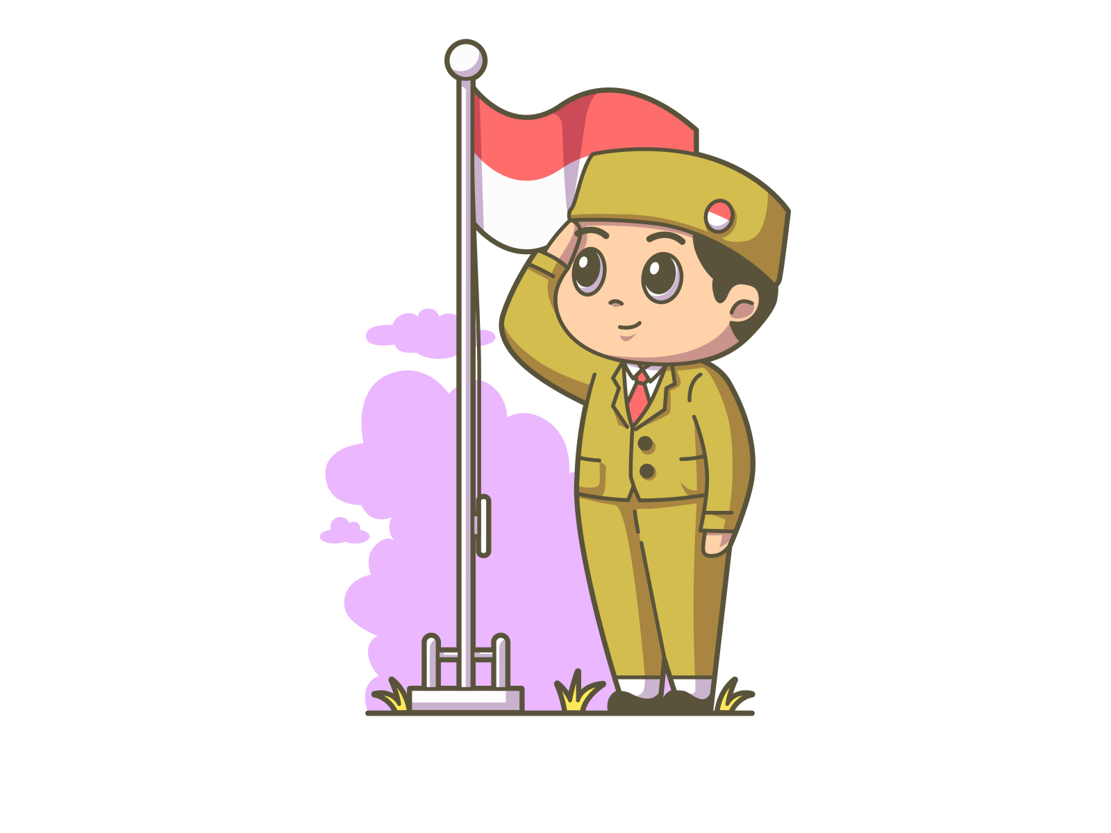 17 Agustus (Indonesian Independence day) by Razzco Graph on Dribbble