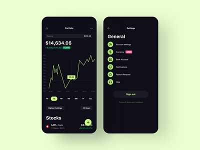 Crypto Portfolio | Mobile App Design crypto dashboard design design graph ios app mobile app portfolio ui ux design wallet