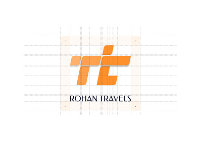 Rohan Travels Logo Design brand agency branding designed for india identitydesign indian design logo logodesign tourism logo travel logo travels