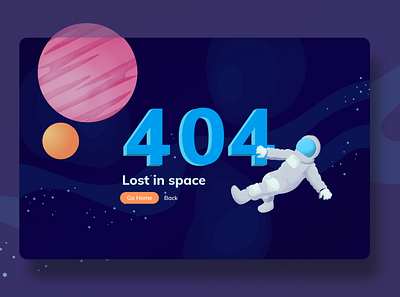 Daily ui 008 - 404 page dailyui dailyui008 dailyuichallenge design illustration illustrator photoshop ui ux xd