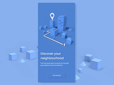 3d Illustration UI