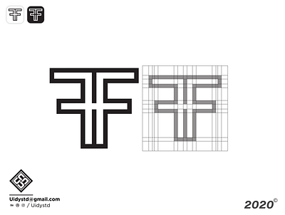 FHF Monogram Logo branding design flat logo minimal monogram monogram design monogram letter mark monogram logo type