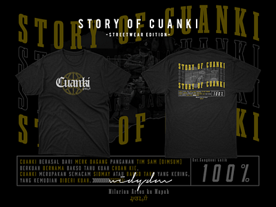 Story Of Cuanki merch streetwear tshirt widydm