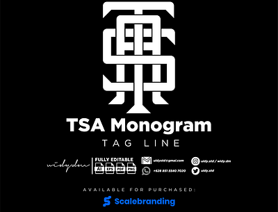TSA Monogram Logo logo monogram tsalogo tsamonogram uidystd widydm