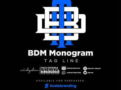 BDM Monogram Logo