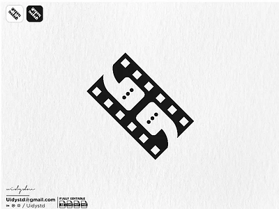 Film Chat Logo branding chat design film film chat logo flat illustration logo logo for sale minimal monogram type ui uidystd vector widydm