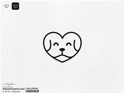 Pet Love Logo animal branding design flat illustration logo logo for sale love minimal monogram pet pet love logo type ui uidystd vector widydm