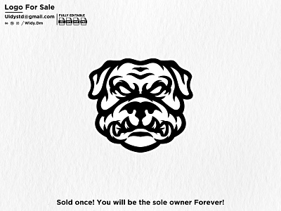 Bulldog Logo animal animal logo bulldog bulldog logo bully bully logo dog dog logo mascot mascot logo pet pet logo pets pets logo