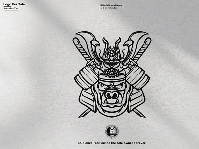 Samurai Gorilla Logo