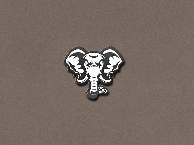 Elephant Mascot Logo animal branding design elephant esport illustration logo logo for sale mascot minimal monogram type ui vector