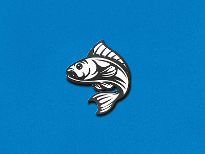 Fish Mascot Logo 3d animal animation branding design esport fish fishing graphic design illustration logo logo for sale mascot minimal monogram motion graphics type ui vector