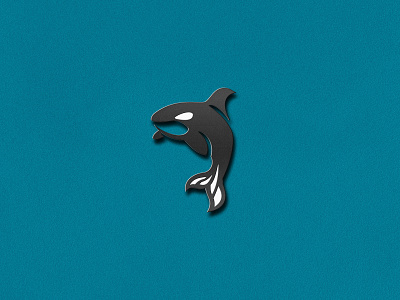 Orca Mascot Logo 3d animal animation branding design esport graphic design illustration logo logo for sale mascot minimal monogram motion graphics orca sea type ui vector